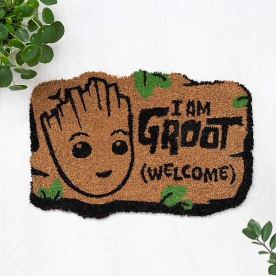 Πατάκι Εισόδου Erik Marvel Groot 40x60 cm - Καφέ image 1