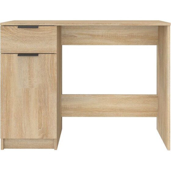 Γραφείο VidaXL από Επεξεργασμένο Ξύλο 100x50x75 cm - Sonoma Δρυς image 3