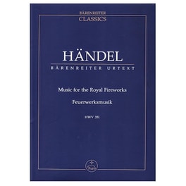 Handel - Music For The Royal Fireworks Hwv 351 [pocket Score]