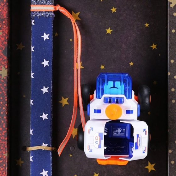 Λαμπάδα&nbsp;Synchronia&nbsp;Rocket&nbsp;Space&nbsp;Όχημα&nbsp;Orange image 2