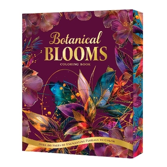 Botanical Blooms Coloring Book image 0