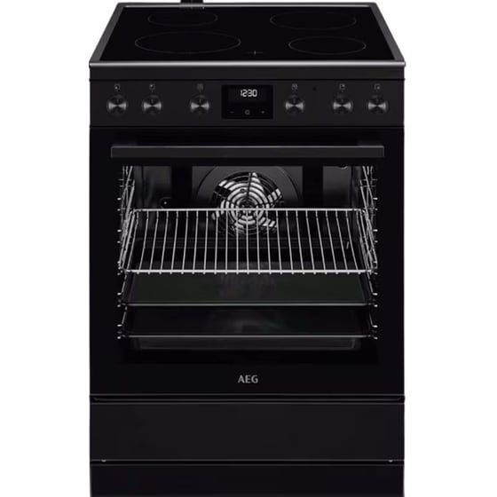 AEG CCB6441NBB 73 Lt Μαύρο Ηλεκτρική Κουζίνα Κεραμική image 0