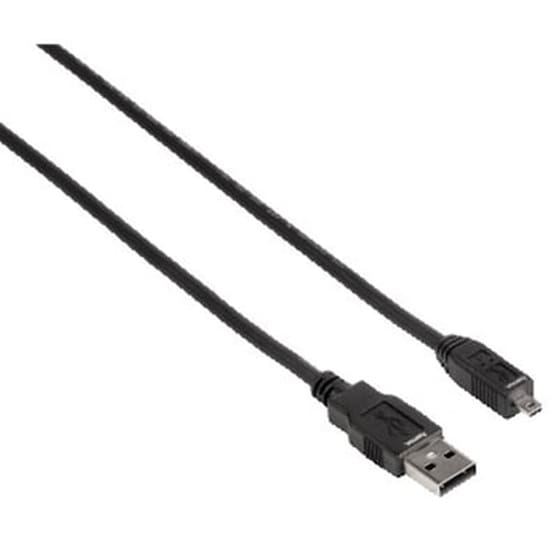 Καλώδιο Hama USB-A Male σε mini USB-B Male - 1.8m image 0