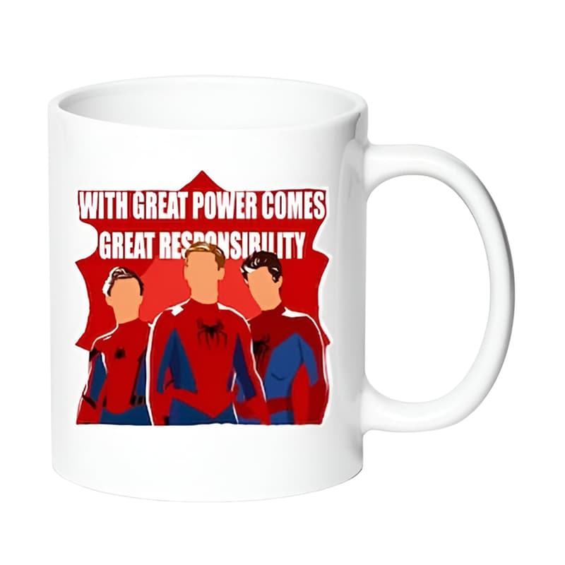 Κούπα Spider-Man No13 Κεραμική 330 ml - Λευκό