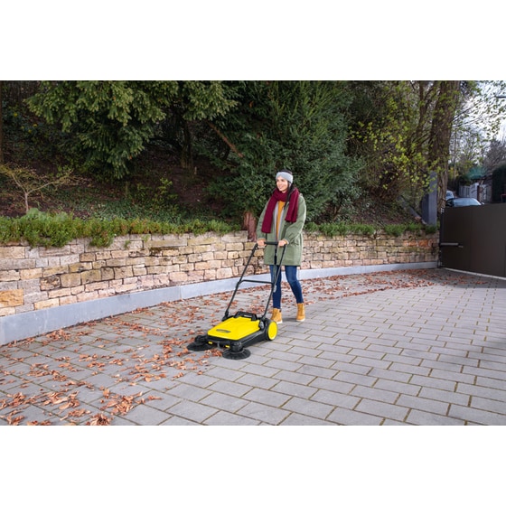 Χειροκίνητο Σάρωθρο KARCHER S 4 Twin με Κάδο 20 Lt Κίτρινο image 5