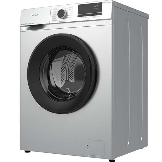 TESLA WF71230KSGR 7 kg 1.200 Στροφές Ασημί Πλυντήριο Ρούχων image 2