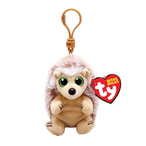 Λούτρινο TY Κλιπ Beanie Bellies Bumper Fluffy Σκαντζόχοιρος Ροζ (8.5cm) 1607-43114 image 0
