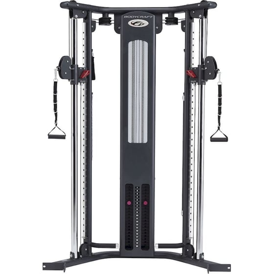 BODYCRAFT FBT Πολυόργανο Διπλής Τροχαλίας με Ενσωματωμένα Βάρη Μαύρο image 0