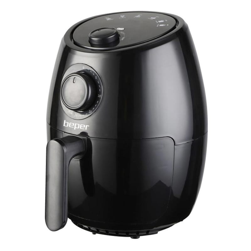 Φριτέζα Αέρος BEPER P101FRI001 με Αποσπώμενο Κάδο 1000 W 2 L Μαύρο
