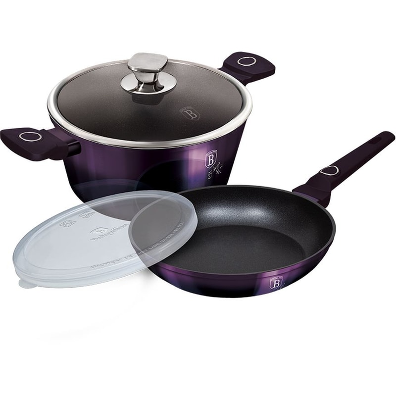 Σετ Μαγειρικά Σκεύη BERLINGER BH-7102 4 τμχ Μοβ BERLINGER HAUS
