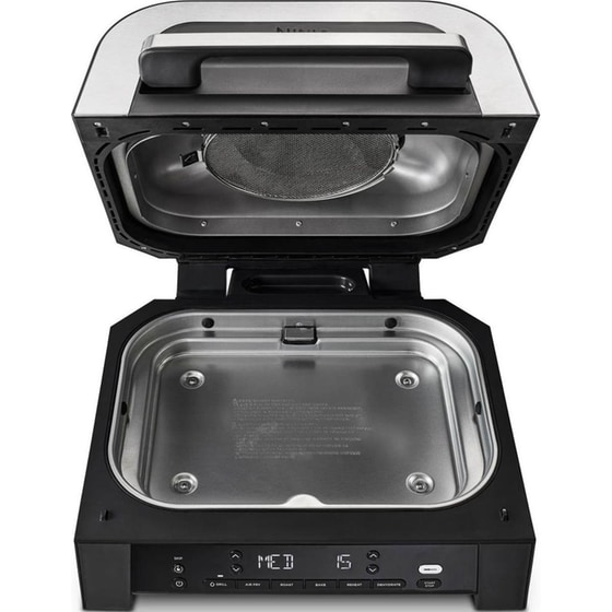 NINJA DG551EU με Καπάκι 1760 W 3.8 L Μαύρο/Ασημί Φριτέζα Αέρος image 1
