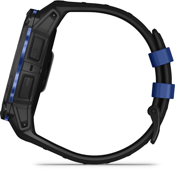 Smartwatch Garmin Instinct 3 AMOLED Supernova Collection 50mm - Black with Black and Blue Limited Edition image 3