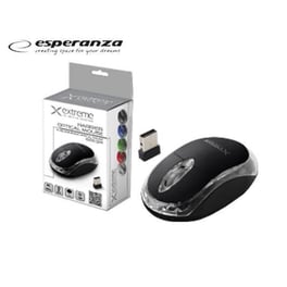 Esperanza Extreme Ασύρματο Ποντίκι Μαύρο