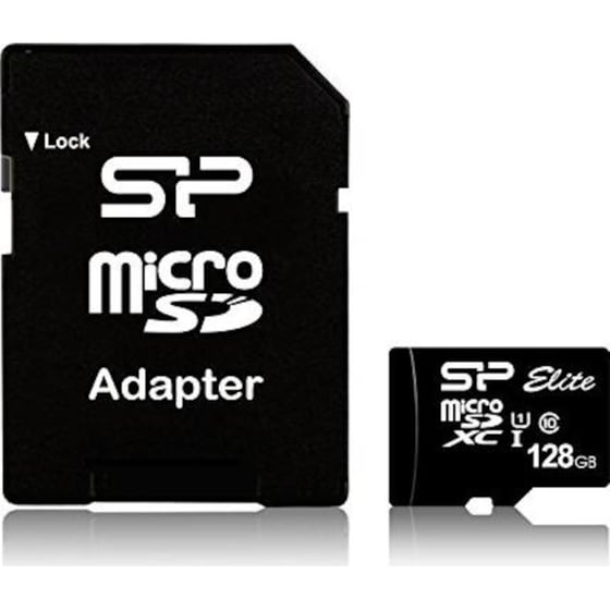 Silicon Power Elite microSDXC 128GB Class 10 U1 UHS-I με αντάπτορα image 0