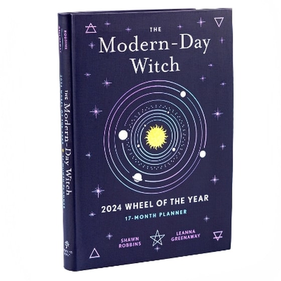 Modern-Day Witch 2024 Wheel of the Year 17-Month Planner image 0