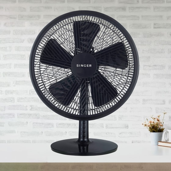 SINGER 7110/01BL Ανεμιστήρας Επιτραπέζιος 55W 40cm image 2