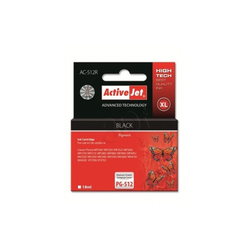 CTR ΣΥΜΒΑΤΟ CANON PG-512 BLK 18ml