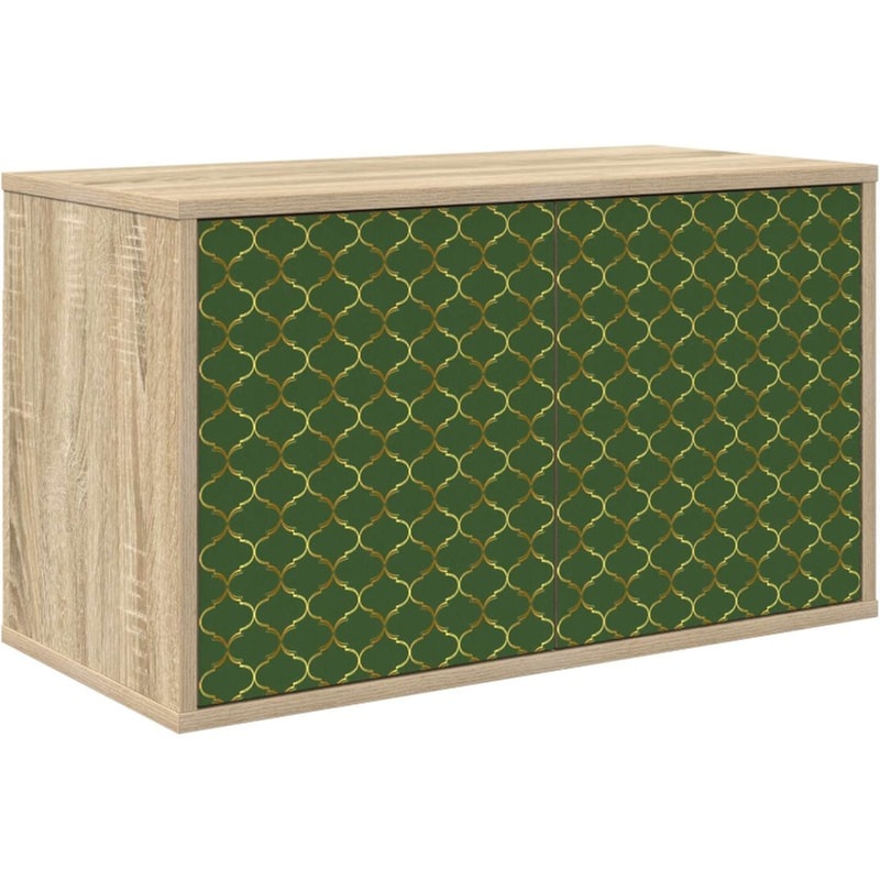 Έπιπλο Τηλεόρασης VidaXL GELEEN Επιτοίχιο 69 x 33 x 40 cm - Sonoma Δρυς