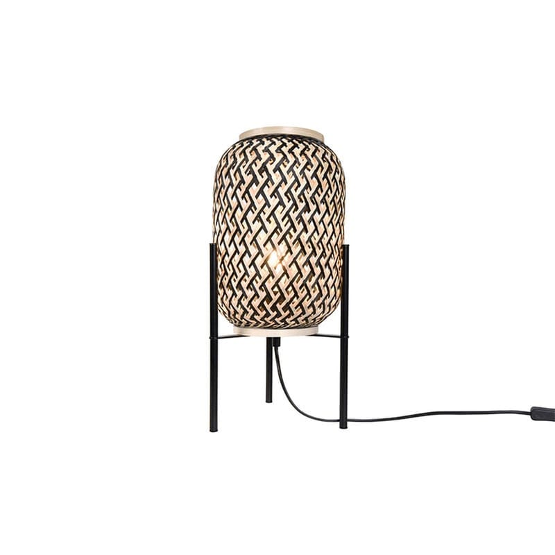 ACA DECOR Πορτατίφ Aca Sahara Ar3191t43nb Μεταλλικό Φ20x43 cm - Μαύρο