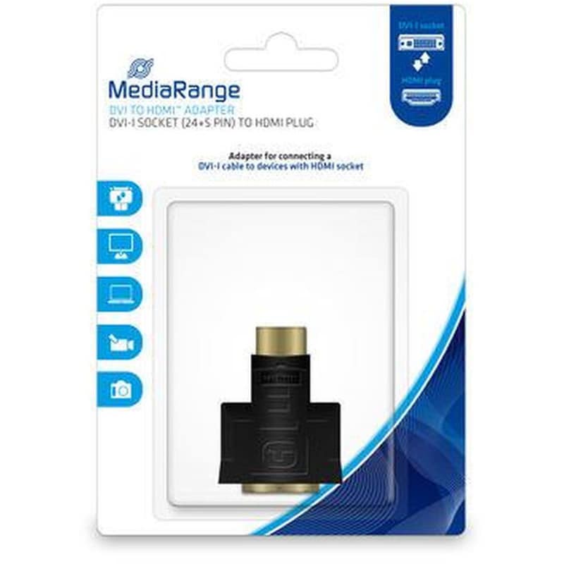 Αντάπτορας MediaRange MRCS171 HDMI σε DVI-I - Μαύρο