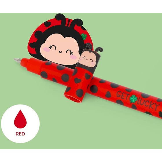 Στυλό Gel Legami Erasable Ladybug 0.7 mm Κόκκινο image 2