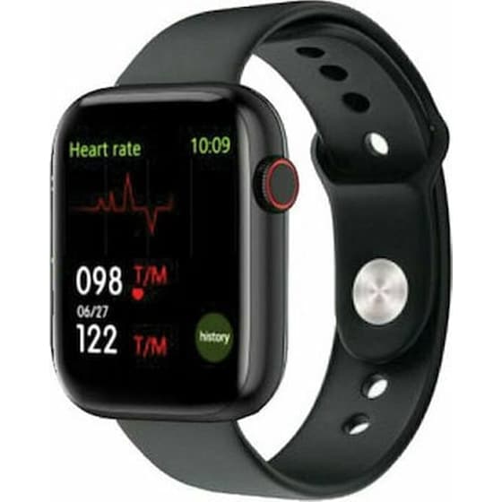 Smartwatch T500 44mm - Μαύρο image 1