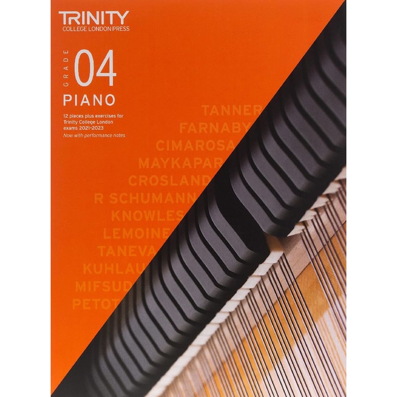 Trinity London Piano Exam Pieces Exercises 2021-2023: Grade 4