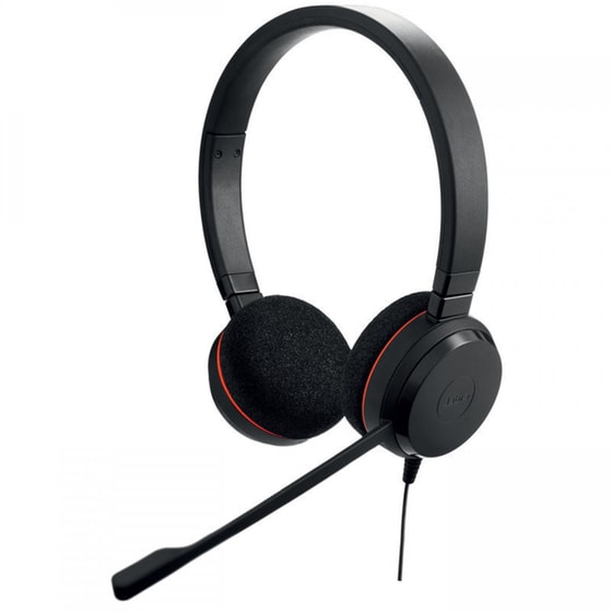 Ακουστικά Κεφαλής Ενσύρματα Jabra Evolve 20 - Μαύρο image 0