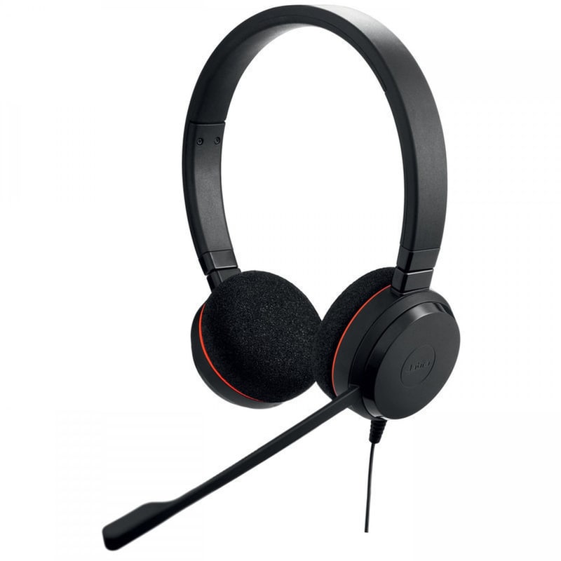 Ακουστικά Κεφαλής Ενσύρματα Jabra Evolve 20 - Μαύρο JABRA