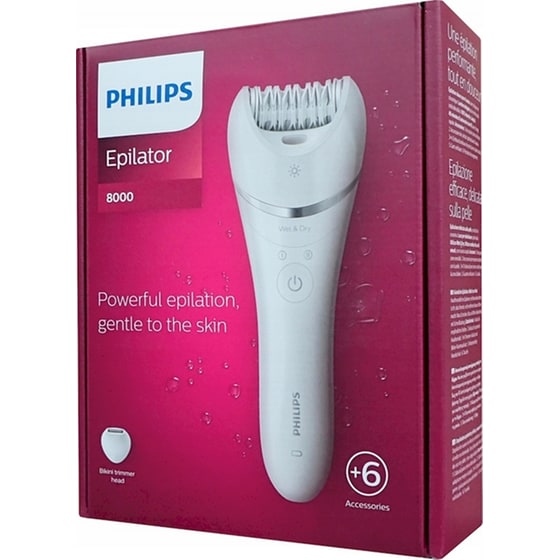 Αποτριχωτική Μηχανή PHILIPS Series 8000 BRE715/00 για Υγρή & Στεγνή Χρήση image 5