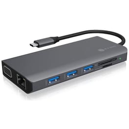 Docking Station Raidsonic Icy Box IB-DK4070-CPD – USB Type-C, πολλαπλές θύρες