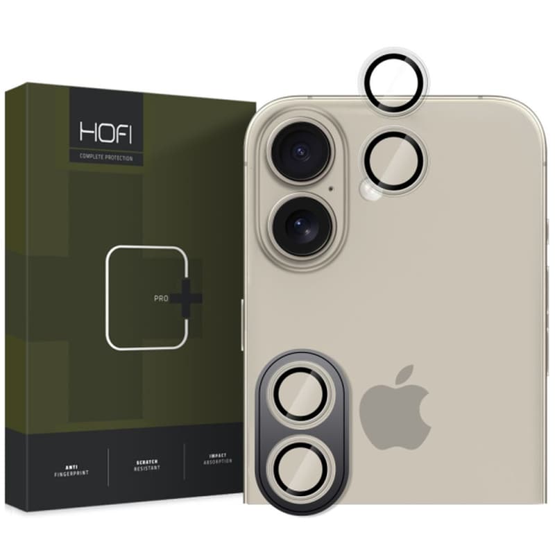 HOFI Προστατευτικό καμερών Apple iPhone 16 / 16 Plus - Hofi Camping Pro Camera Transparent