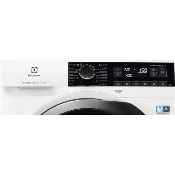 ELECTROLUX EW7F2482E 8 kg 1.400 Στροφές Λευκό Πλυντήριο Ρούχων image 2