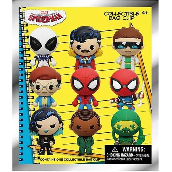 Φιγούρα Μπρελόκ 3D Friendly neighborhood Spiderman Blind Box image 0