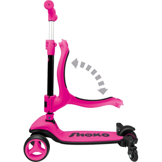 Παιδικό Πατίνι Shoko Prime 4 In 1 Plus για 12+ Μηνών - Ροζ image 7