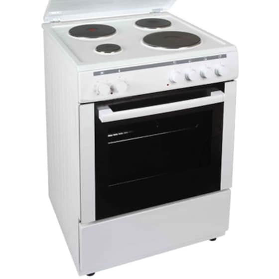 CARAD ETW34092N 65 Lt Λευκό Ηλεκτρική Κουζίνα Εμαγιέ image 0