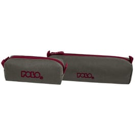 Κασετίνα Βαρελάκι Polo Original Wallet Dos Khaki/Bordeaux