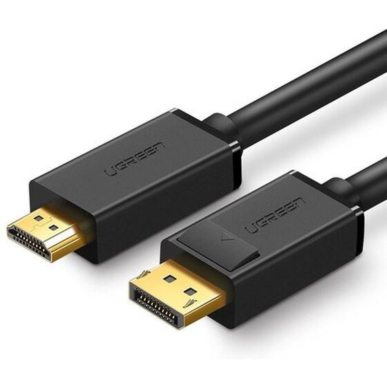 Καλώδιο Ugreen 10203 DisplayPort σε HDMI Male 3m - Μαυρο image 0