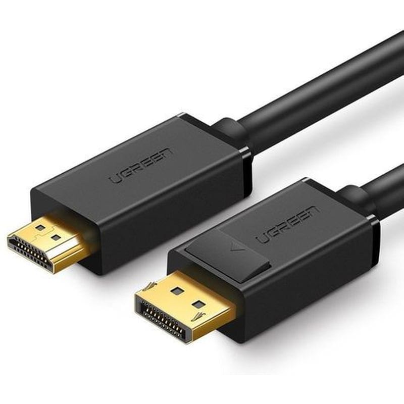 UGREEN Καλώδιο Ugreen 10203 DisplayPort σε HDMI Male 3m - Μαυρο