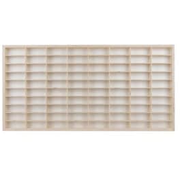 Ξύλινο Ράφι Για Αυτοκινητάκια 80 Θέσεων 78.5 X 4.5 X 40 Cm Kruzzel 20233