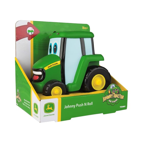 Tomy John Deere Push & Roll Johnny Tractor image 1