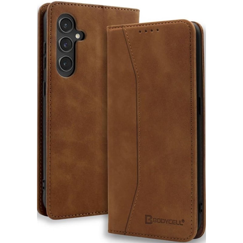 Θήκη Samsung Galaxy S23 FE - Bodycell Book - Brown