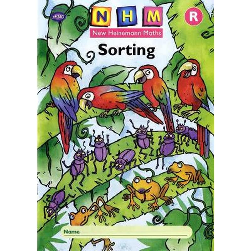 New Heinemann Maths: Reception: Sorting Activity Book (8 Pack)