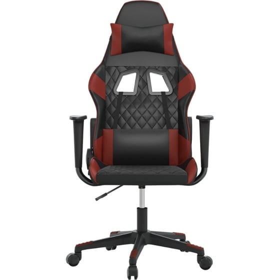 Καρέκλα Gaming VIDAXL 345518 από Τεχνητό Δέρμα - Μαύρο image 2