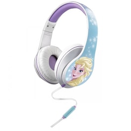Ekids Frozen Ενσύρματα Ακουστικά Με Ασφαλή Μέγιστη Ένταση Ήχου Για Παιδιά Και Εφήβους Και Ενσωματωμένο Μικρόφωνο Di-m40fr Λευκό Ακουστικά Κεφαλής