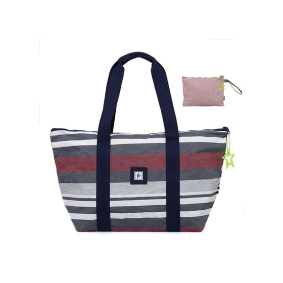 Σετ Τσάντα Weekender The Lunchbags Nautica & Τσαντάκι Ροζ image 0