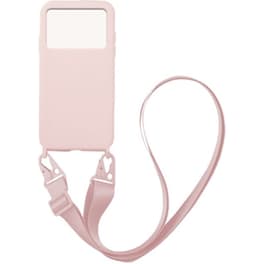 Θήκη Xiaomi Poco M4 Pro 4G - My Colors Carryhang Liquid Silicone Strap - Ροζ