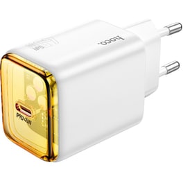 Φορτιστής Πρίζας Hoco N54 Monsoon  USB-C 45W - White