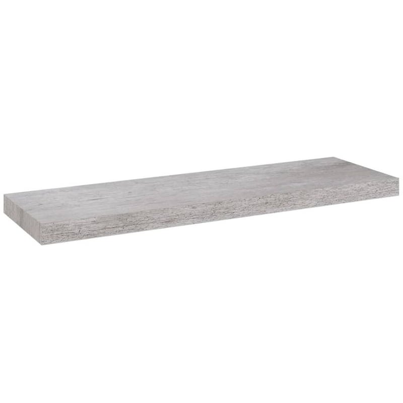 VIDAXL Ράφι Τοίχου VidaXL από MDF 80x23.5x3.8 cm - Γκρι