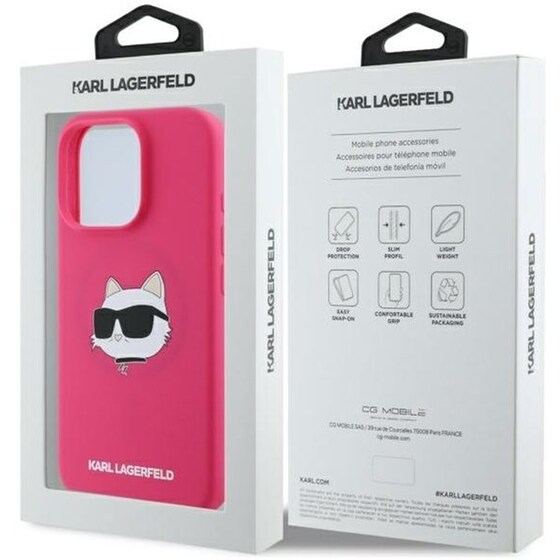 Θήκη Apple iPhone 16 Pro Karl Lagerfeld - Ροζ image 5